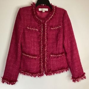 Boston Proper Parisian Tweed Blazer Size 10